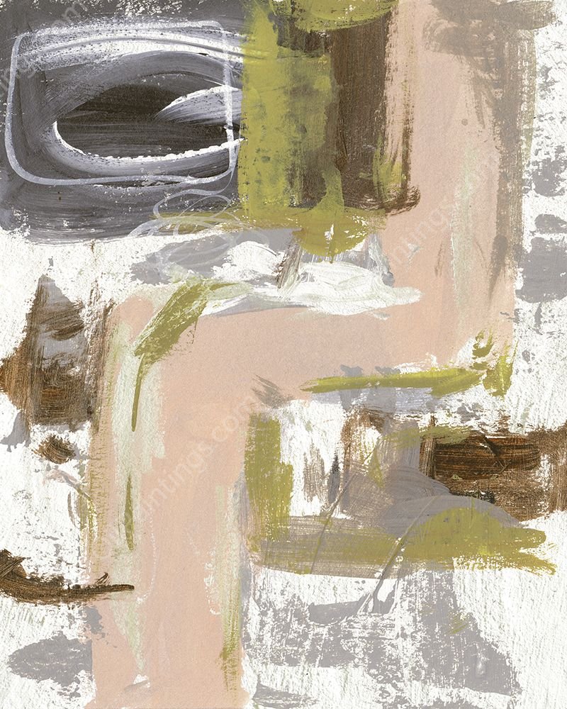 Facets IV by Melissa Wang - Hand-Painted Oil Painting Reproduction