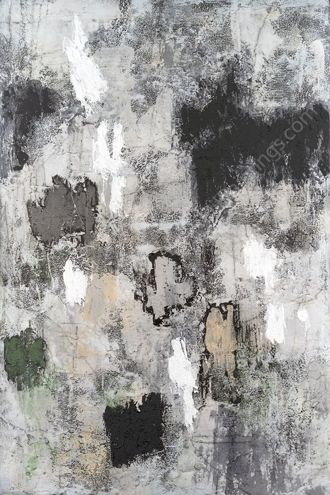 Carbon Based II by Michael Willett - Hand-Painted Oil Painting Reproduction