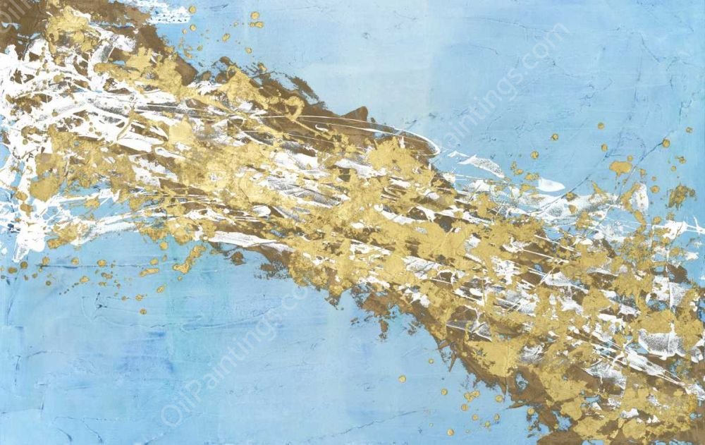 Mistral V in Azure by Michael Willett - Hand-Painted Oil Painting Reproduction