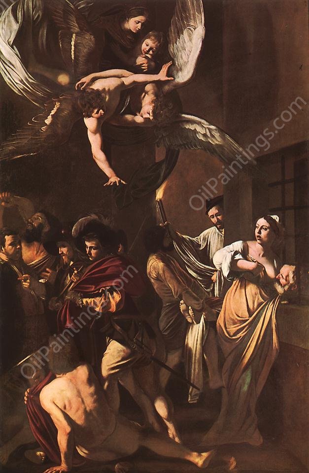 The Seven Acts of Mercy by Caravaggio - Hand-Painted Oil Painting Reproduction