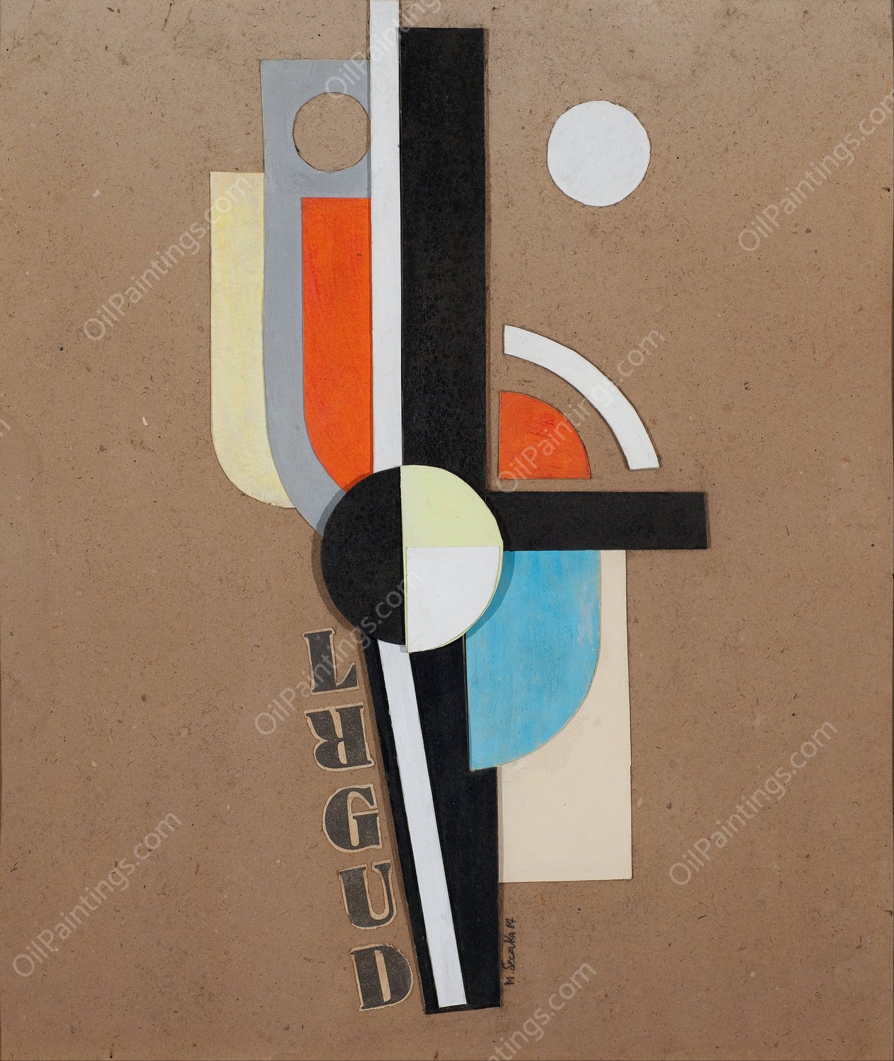 Bez tytulu  by Mieczyslaw Szczuka - Hand-Painted Oil Painting Reproduction