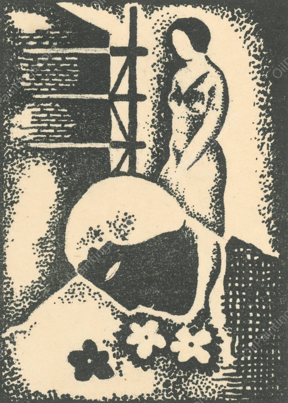 Jaro  by Mikulas Galanda - Hand-Painted Oil Painting Reproduction