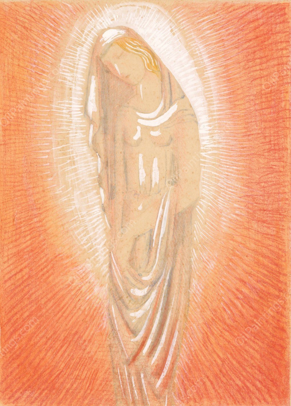 Madonka I., II., III  by Mikulas Galanda - Hand-Painted Oil Painting Reproduction