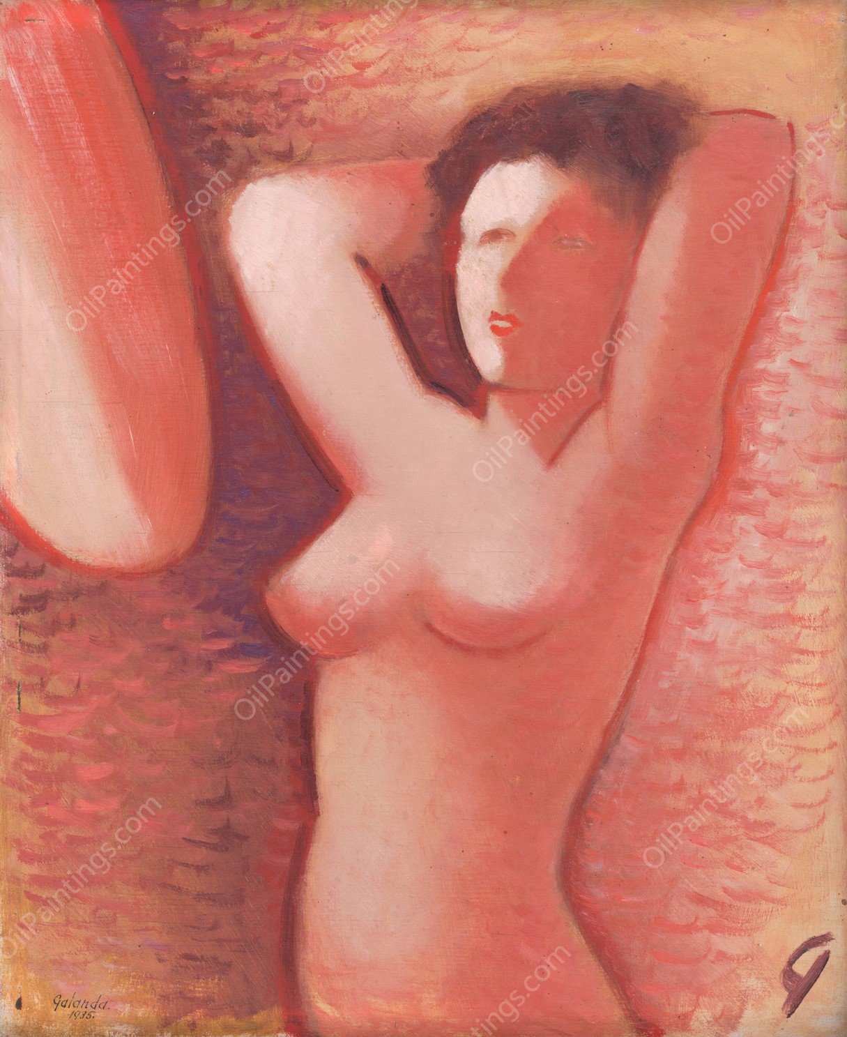 Morning  by Mikulas Galanda - Hand-Painted Oil Painting Reproduction