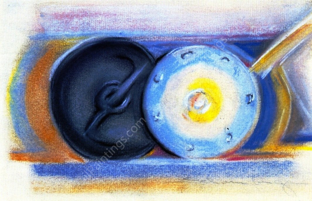 Composition by Morton Livingston Schamberg - Hand-Painted Oil Painting Reproduction