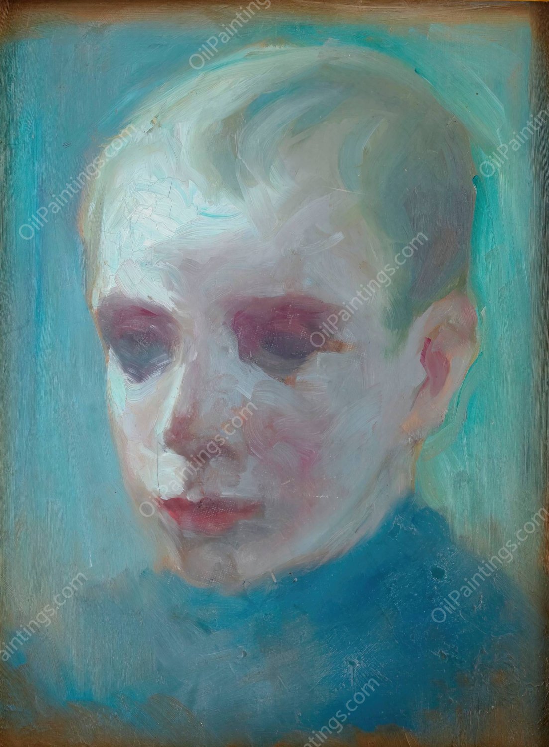 Gosshuvud  by Nils Dardel - Hand-Painted Oil Painting Reproduction