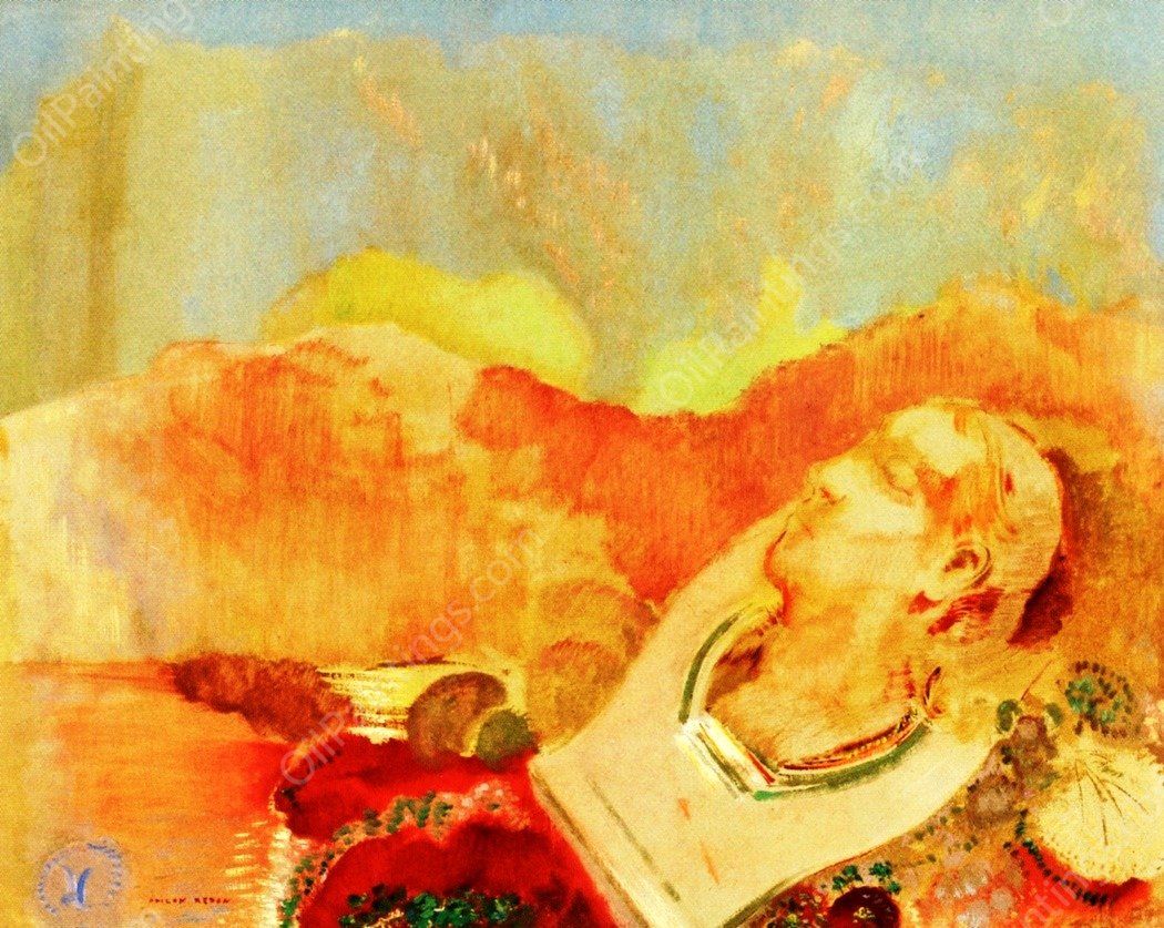 Orpheus II by Odilon Redon - Hand-Painted Oil Painting Reproduction