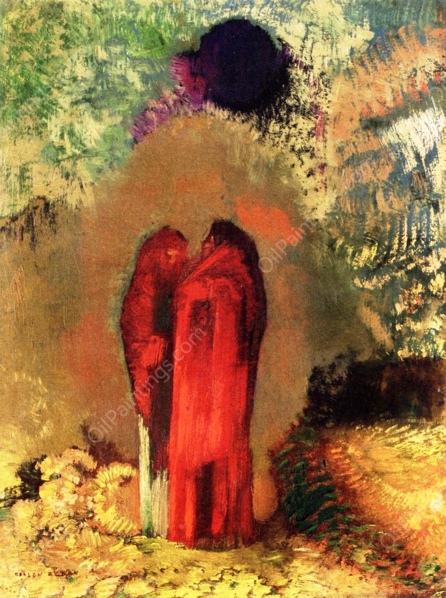 Silence  by Odilon Redon - Hand-Painted Oil Painting Reproduction