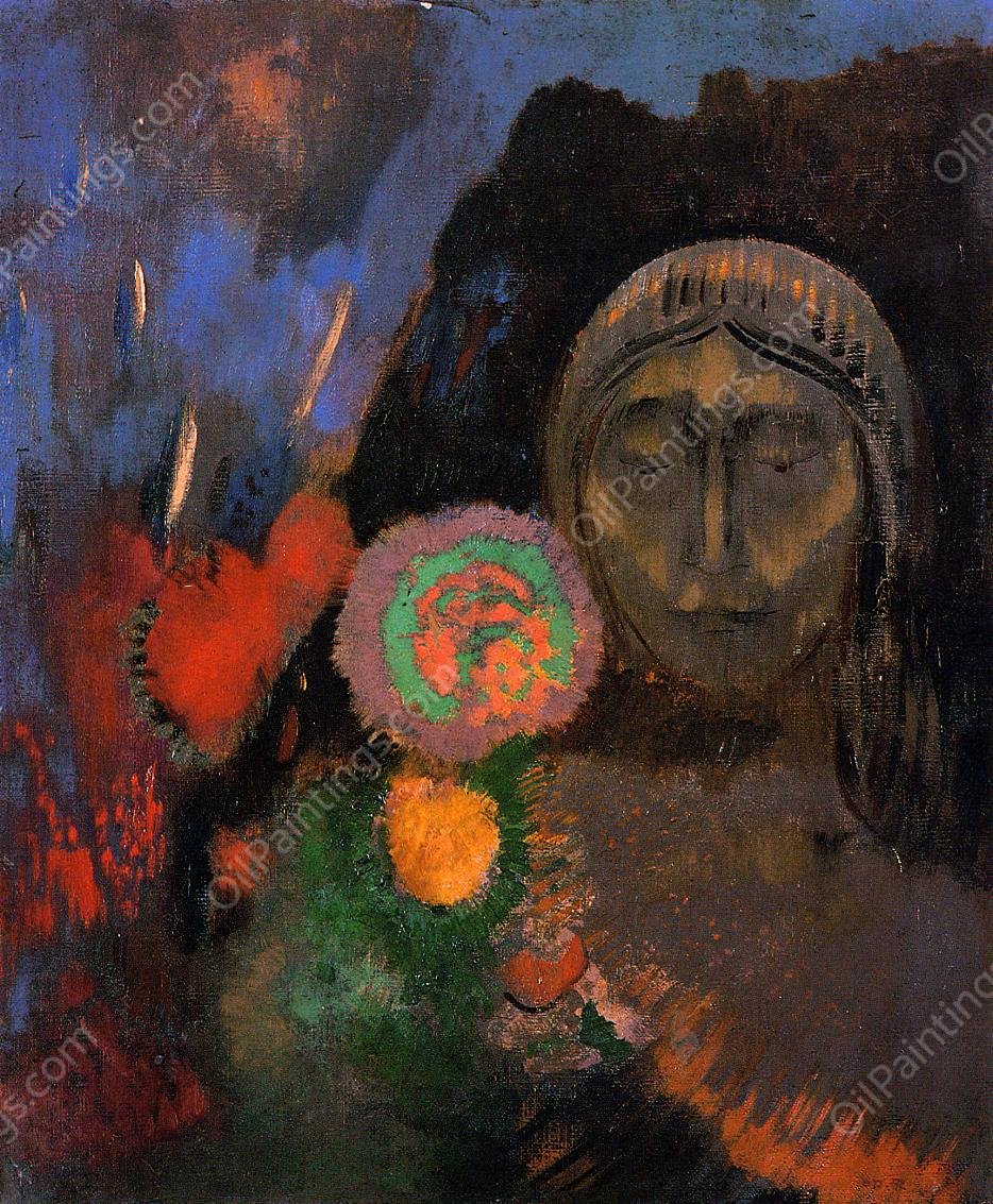 Still Life: The Dream by Odilon Redon - Hand-Painted Oil Painting Reproduction