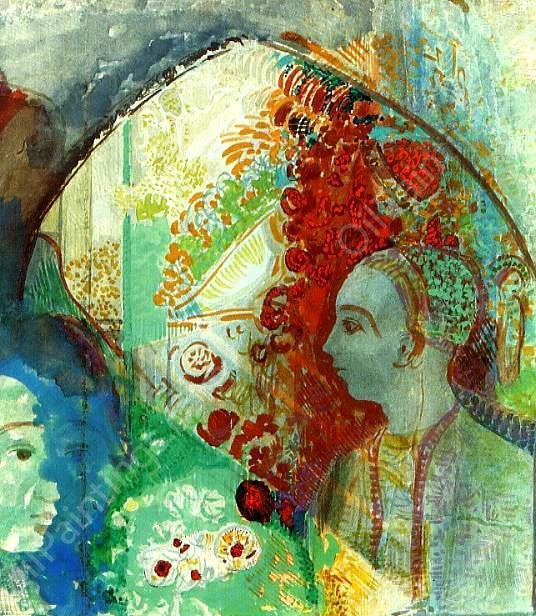 The Dream by Odilon Redon - Hand-Painted Oil Painting Reproduction