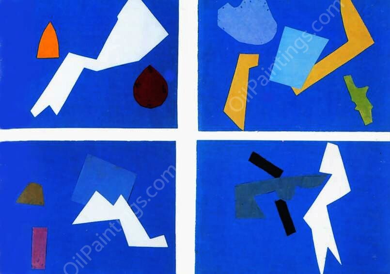 Universal War by Olga Rozanova - Hand-Painted Oil Painting Reproduction