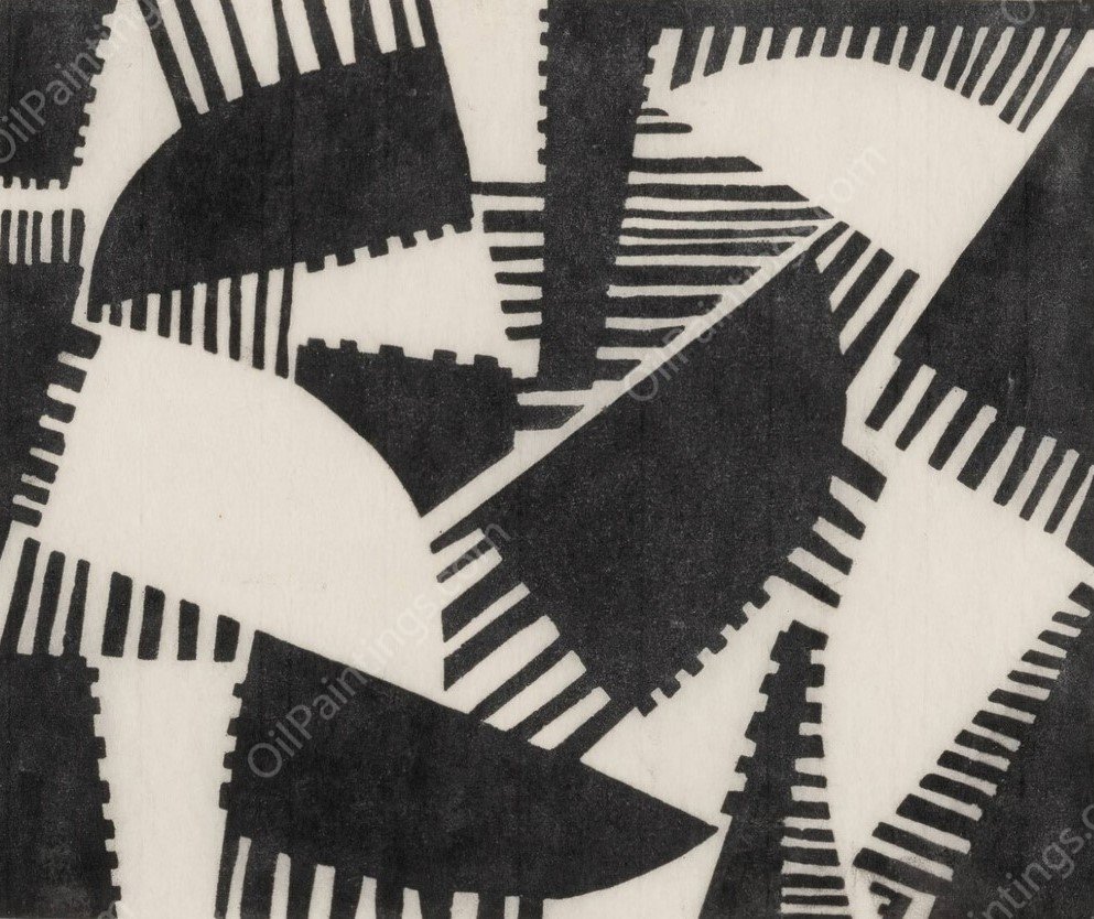 Composition by Otto Freundlich - Hand-Painted Oil Painting Reproduction