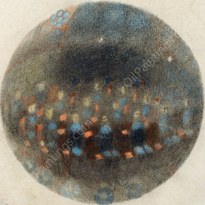 Im Munster  by Otto Meyer-Amden - Hand-Painted Oil Painting Reproduction