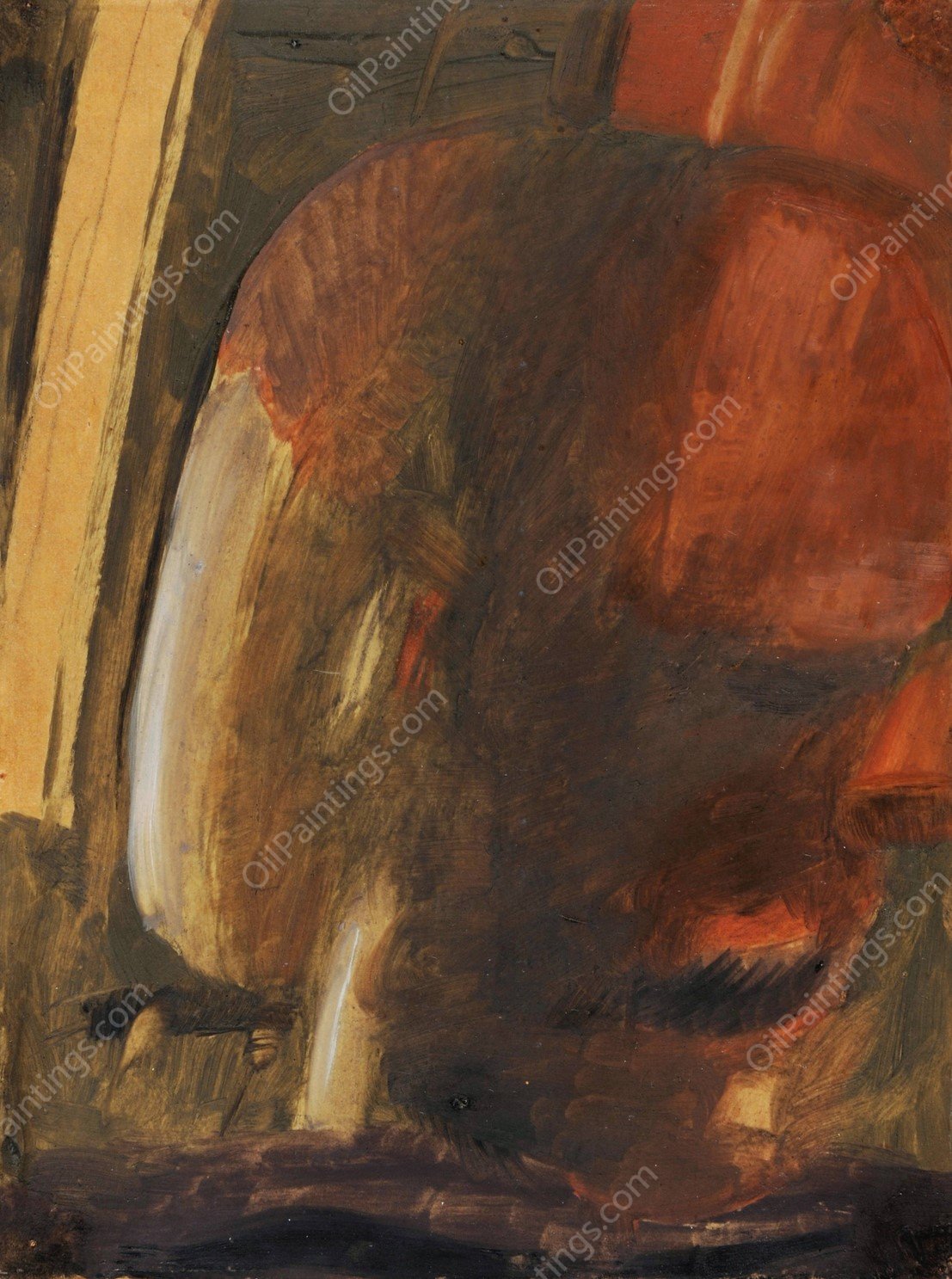 Januskopf  by Otto Meyer-Amden - Hand-Painted Oil Painting Reproduction