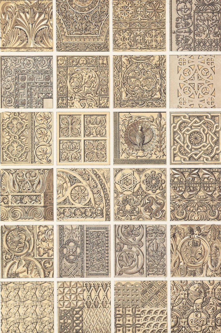 Byzantine No.1  by Owen Jones - Hand-Painted Oil Painting Reproduction