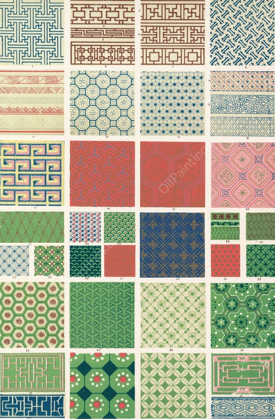 Chinese No.1  by Owen Jones - Hand-Painted Oil Painting Reproduction