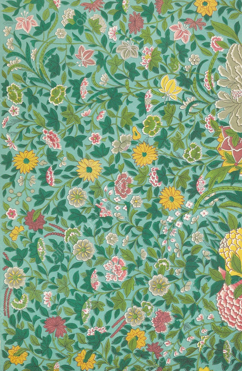 Examples of Chinese ornament, Pl.68  by Owen Jones - Hand-Painted Oil Painting Reproduction