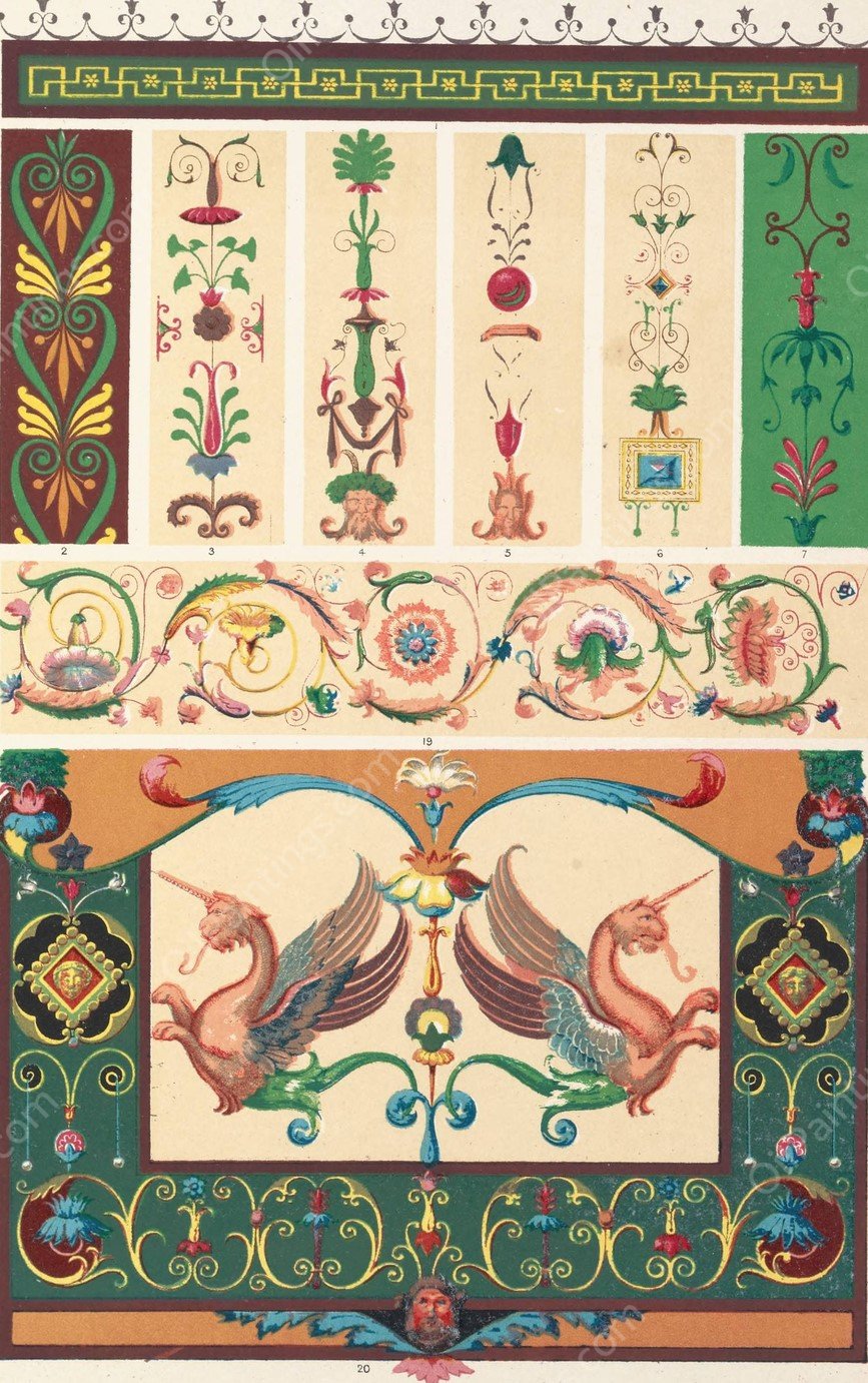 Italian No.1  by Owen Jones - Hand-Painted Oil Painting Reproduction