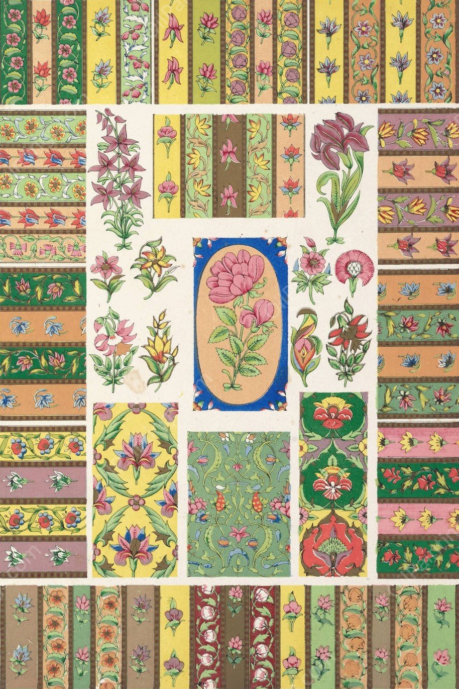 Persian No.4  by Owen Jones - Hand-Painted Oil Painting Reproduction