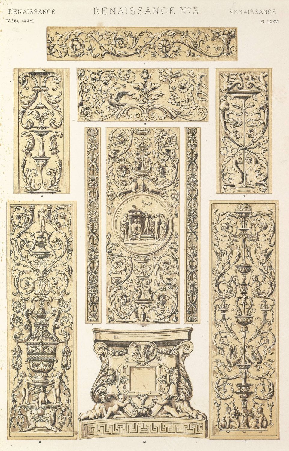 Renaissance No.3  by Owen Jones - Hand-Painted Oil Painting Reproduction