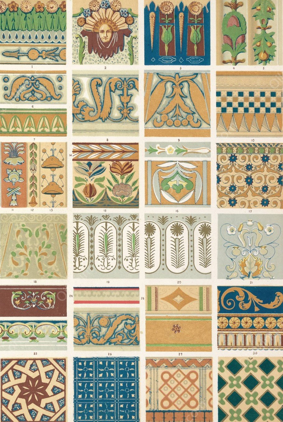 Renaissance No.6  by Owen Jones - Hand-Painted Oil Painting Reproduction