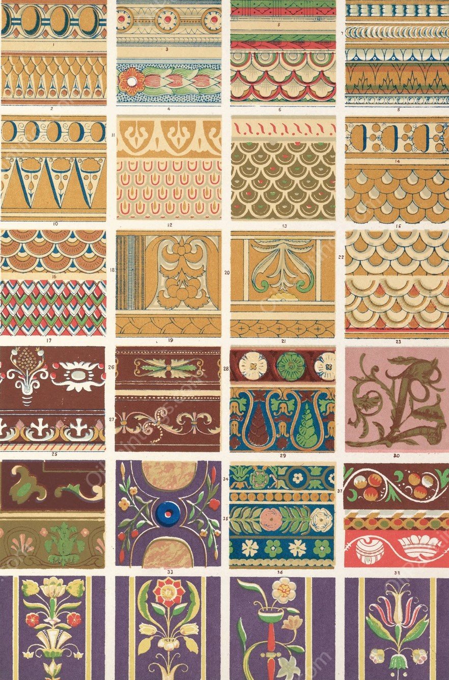 Renaissance No.7  by Owen Jones - Hand-Painted Oil Painting Reproduction