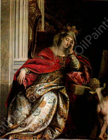 The Vision of Saint Helena by Paolo Veronese - Hand-Painted Oil Painting Reproduction