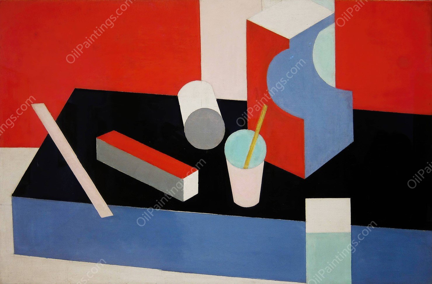 Untitled by Patrick Henry Bruce - Hand-Painted Oil Painting Reproduction