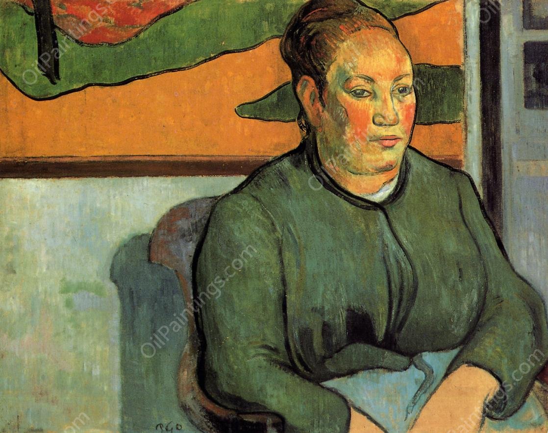 Madame Roulin by Paul Gauguin - Hand-Painted Oil Painting Reproduction