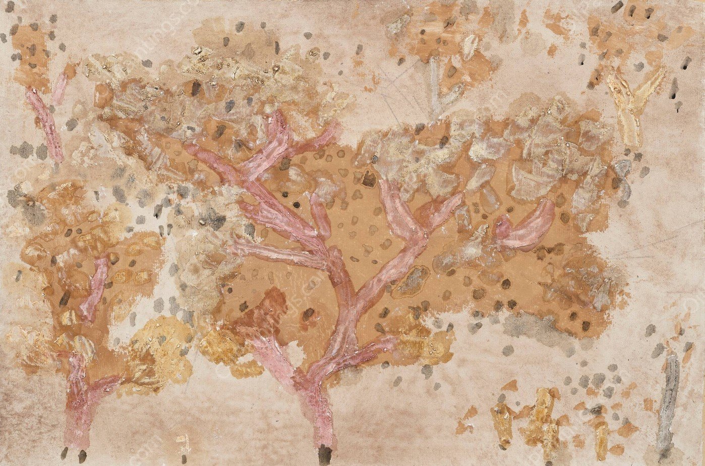 Alte Baume  by Paul Klee - Hand-Painted Oil Painting Reproduction