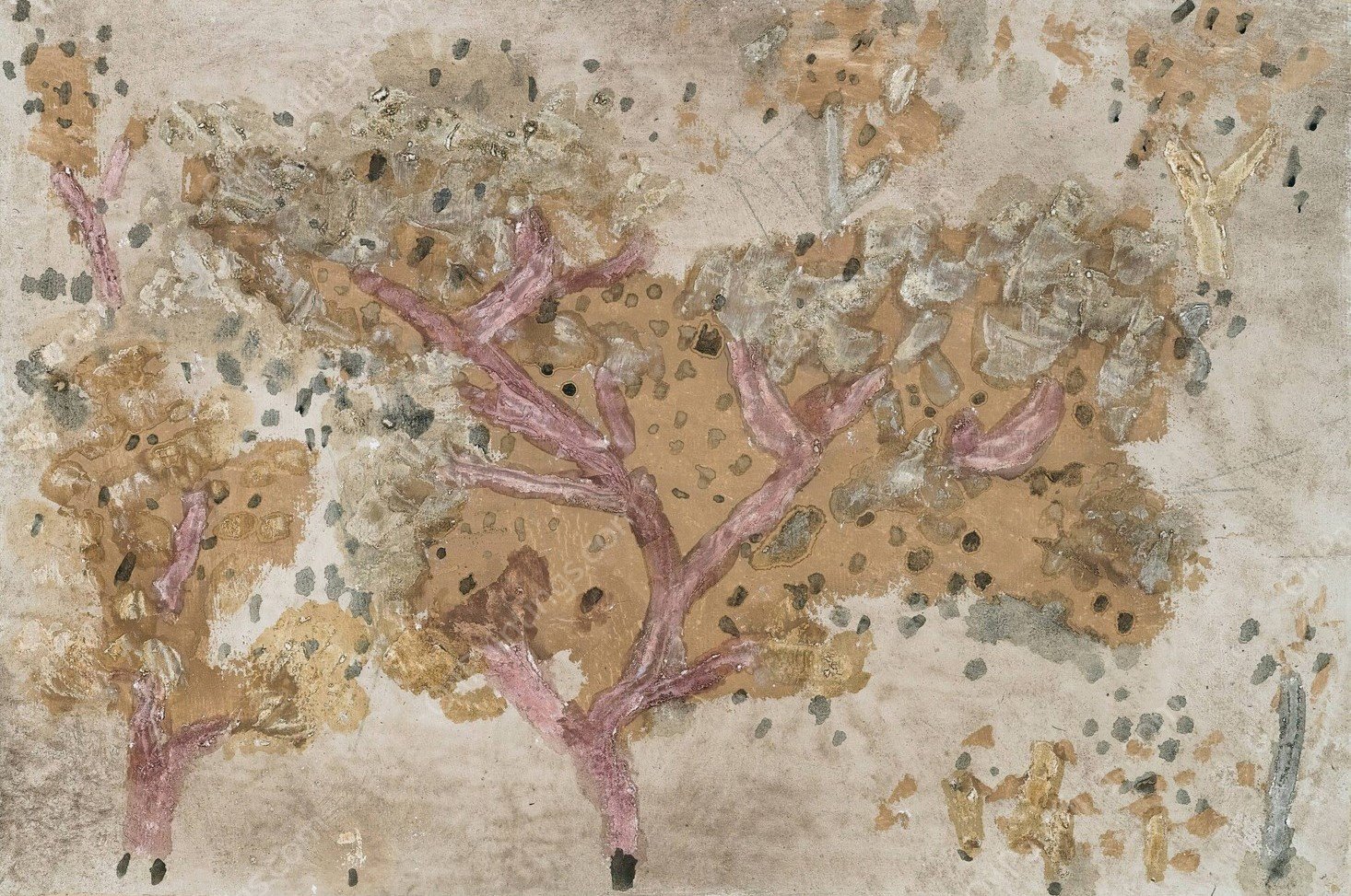 Alte Baume  by Paul Klee - Hand-Painted Oil Painting Reproduction