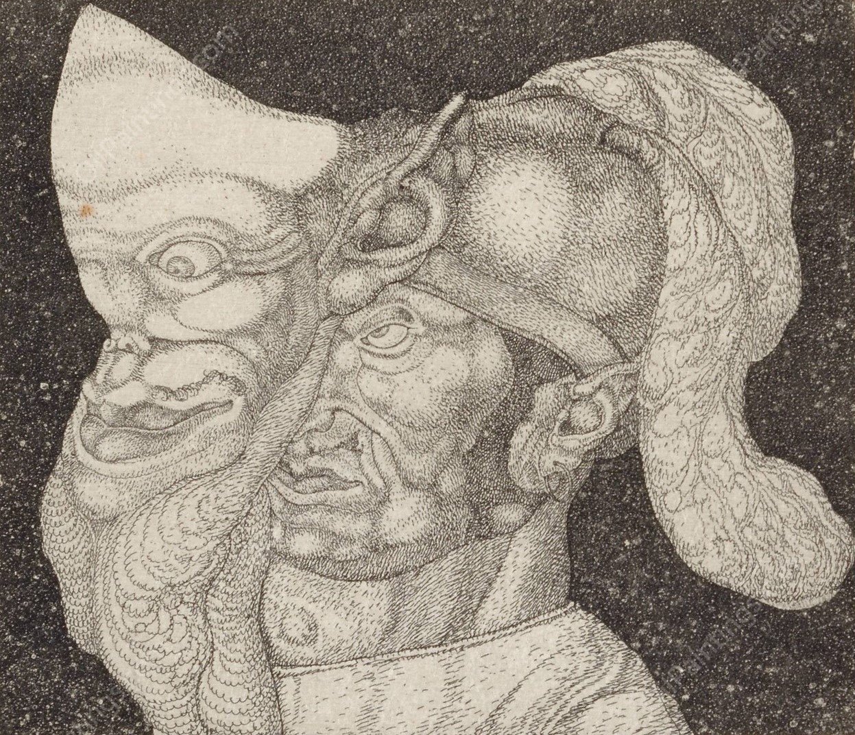 Comedian  by Paul Klee - Hand-Painted Oil Painting Reproduction