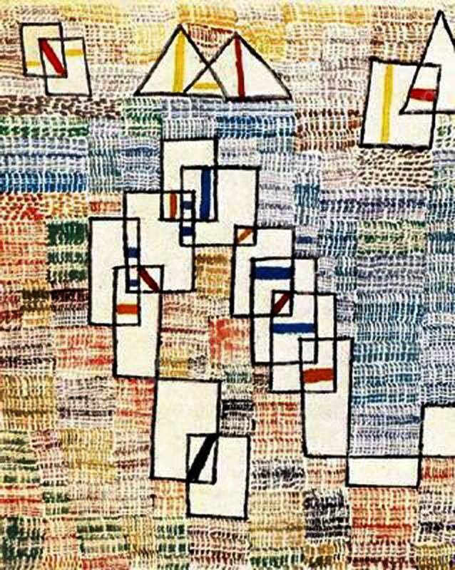 Cote de Provence by Paul Klee - Hand-Painted Oil Painting Reproduction