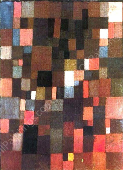 Harmony of Squares by Paul Klee - Hand-Painted Oil Painting Reproduction