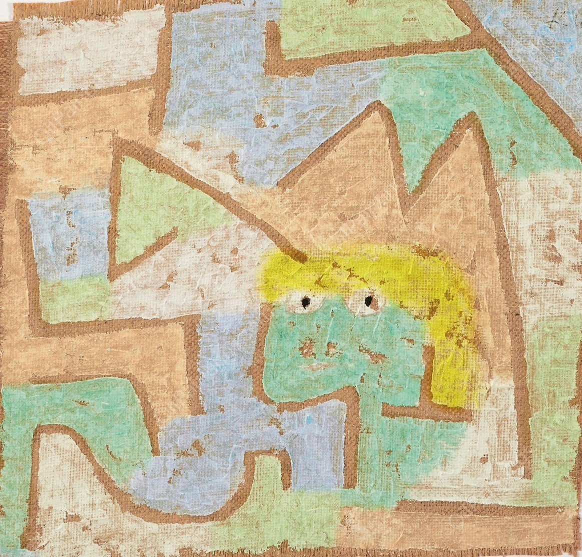 Kirke  by Paul Klee - Hand-Painted Oil Painting Reproduction