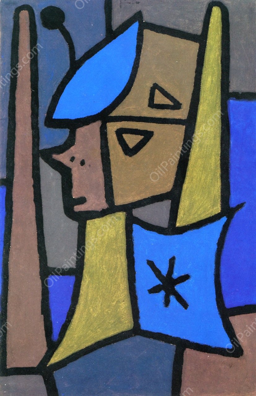 Matros by Paul Klee - Hand-Painted Oil Painting Reproduction