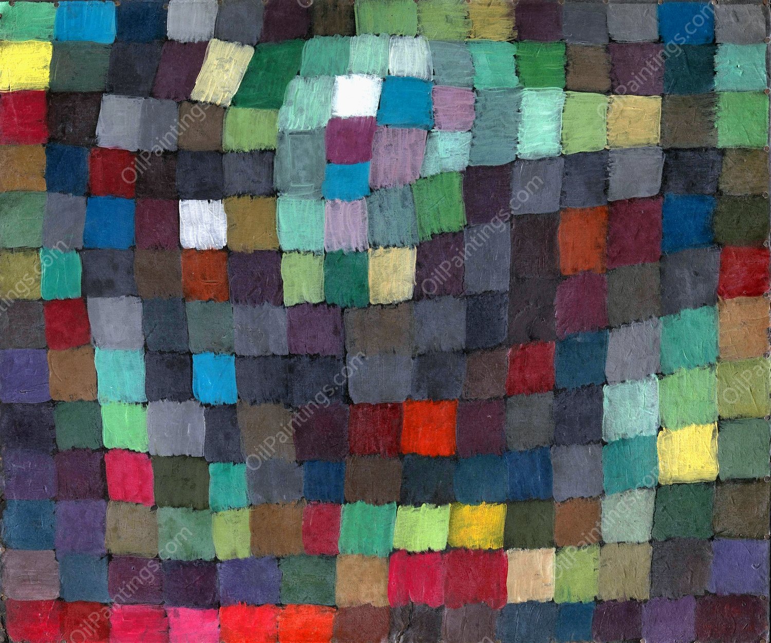 May Picture  by Paul Klee - Hand-Painted Oil Painting Reproduction