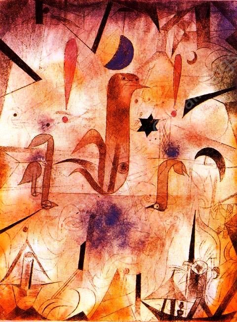 Notice of Ships by Paul Klee - Hand-Painted Oil Painting Reproduction