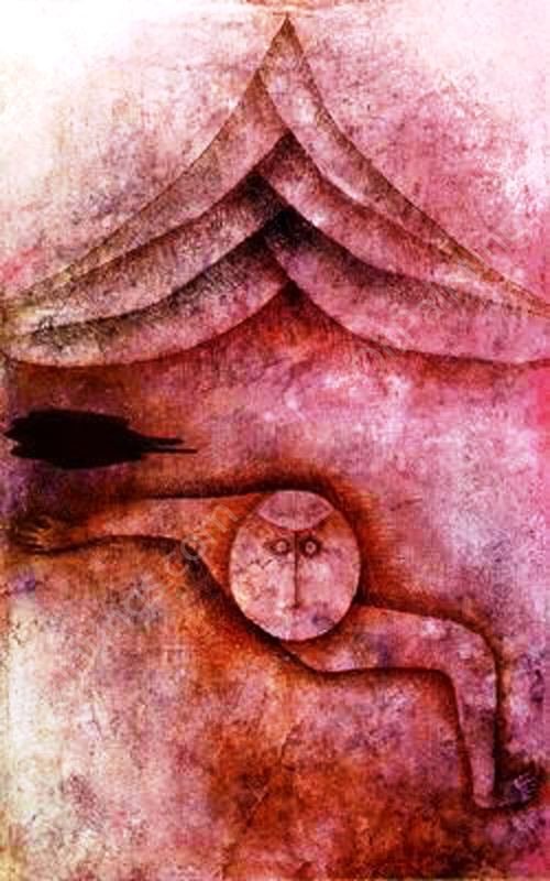 Refuge by Paul Klee - Hand-Painted Oil Painting Reproduction