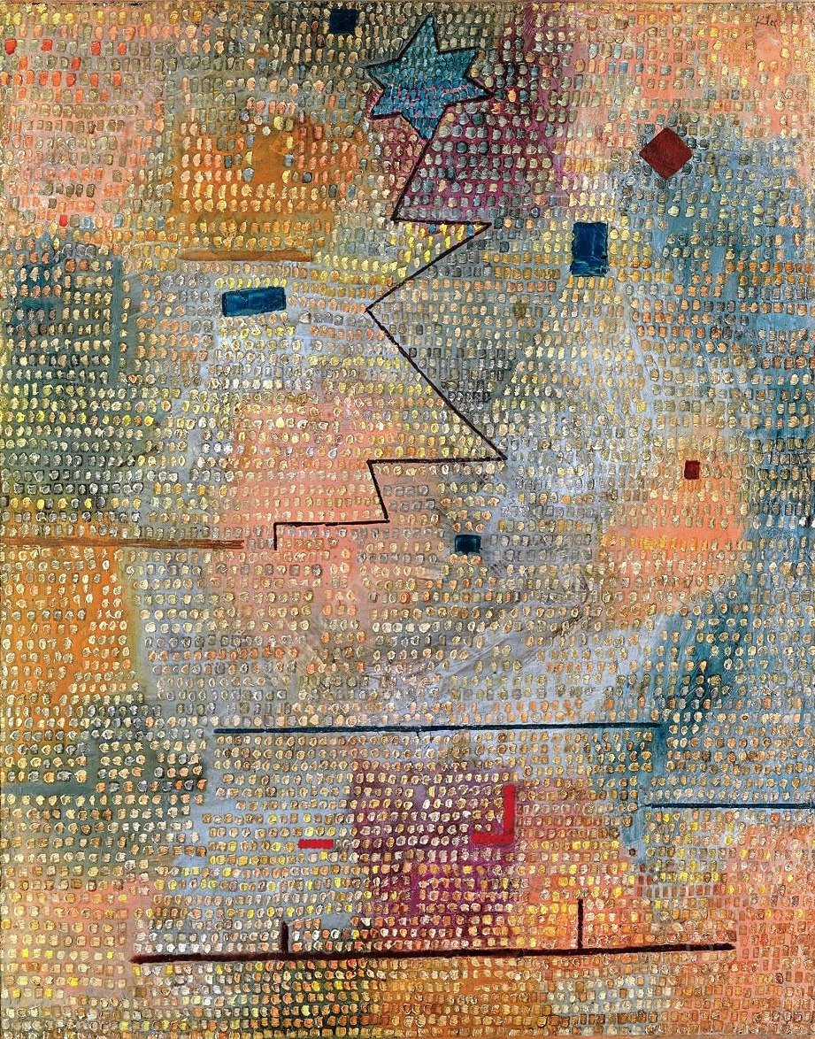 Rising Star by Paul Klee - Hand-Painted Oil Painting Reproduction