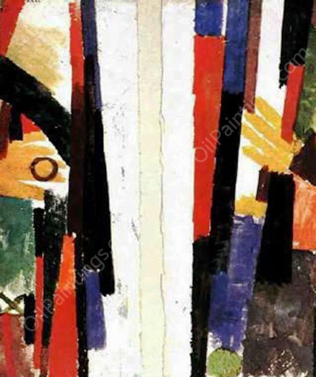 Side Panels for Anatomy of Aphrodite by Paul Klee - Hand-Painted Oil Painting Reproduction