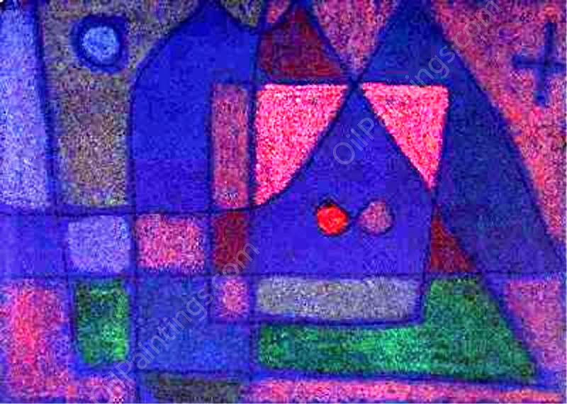Small Room in Venice by Paul Klee - Hand-Painted Oil Painting Reproduction