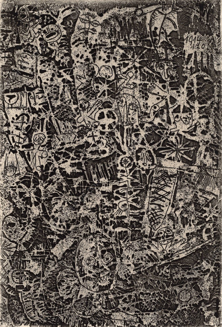 Small World  by Paul Klee - Hand-Painted Oil Painting Reproduction