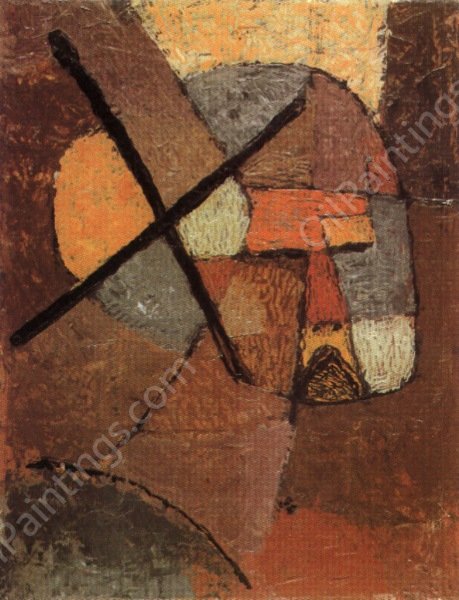 Struck from the List by Paul Klee - Hand-Painted Oil Painting Reproduction