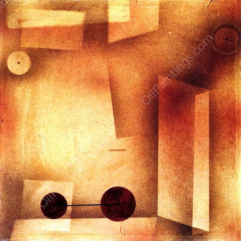 The Invention by Paul Klee - Hand-Painted Oil Painting Reproduction
