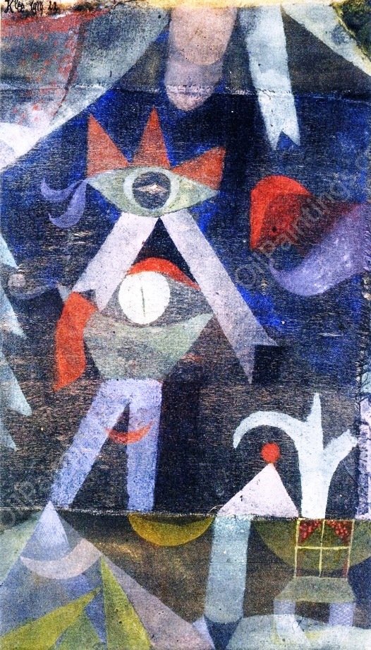 Untitled 2 by Paul Klee - Hand-Painted Oil Painting Reproduction