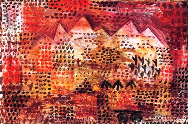 Untitled 3 by Paul Klee - Hand-Painted Oil Painting Reproduction