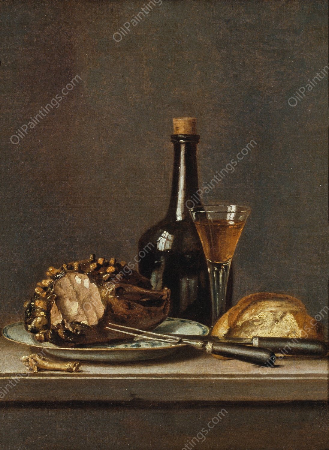 Still Life by Pehr Hillestrom - Hand-Painted Oil Painting Reproduction