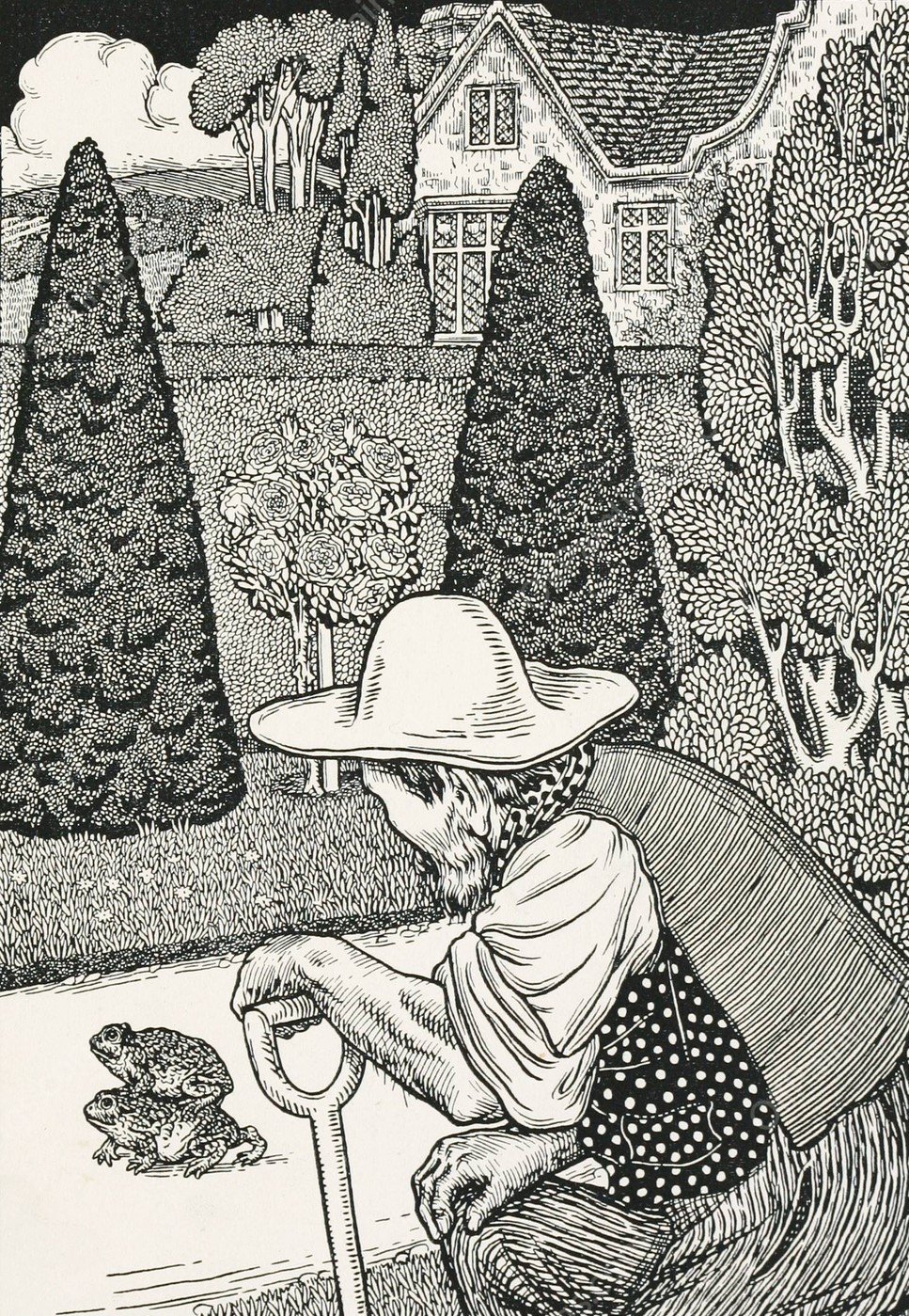 A hundred anecdotes of animals 005  by Percy J. Billinghurst - Hand-Painted Oil Painting Reproduction