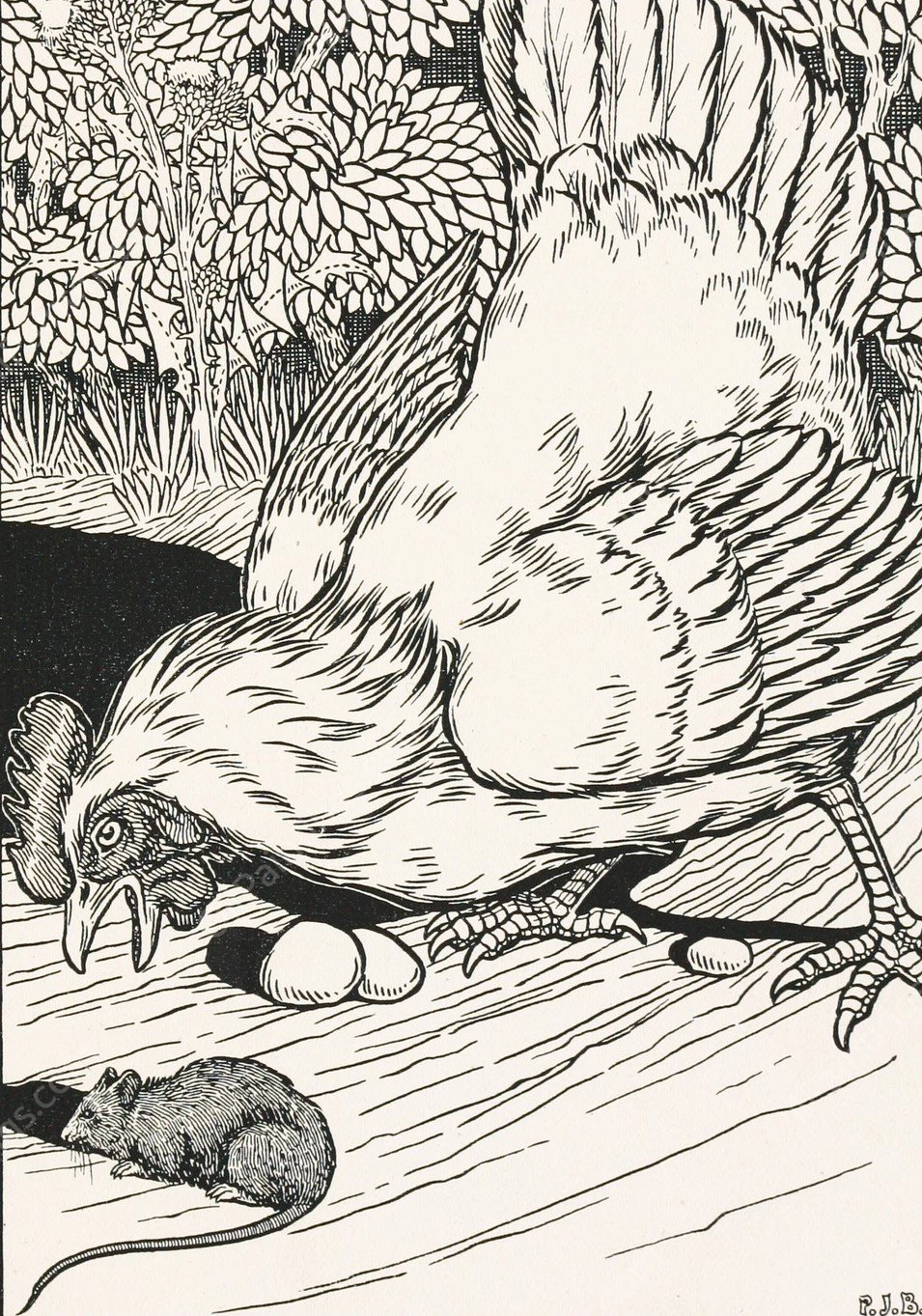 A hundred anecdotes of animals 008  by Percy J. Billinghurst - Hand-Painted Oil Painting Reproduction